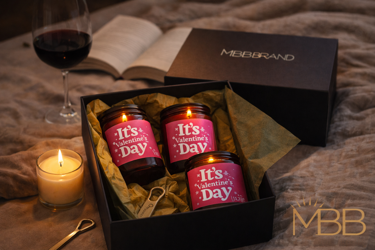 valentine’s gift sets  – Fruity Favorites Candle Bundle 🍓